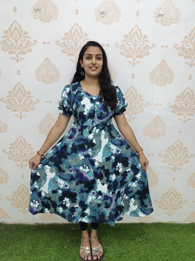 Regular wear umbrella kurti