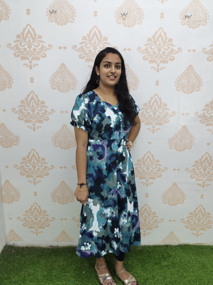 Regular wear umbrella kurti - Image 2